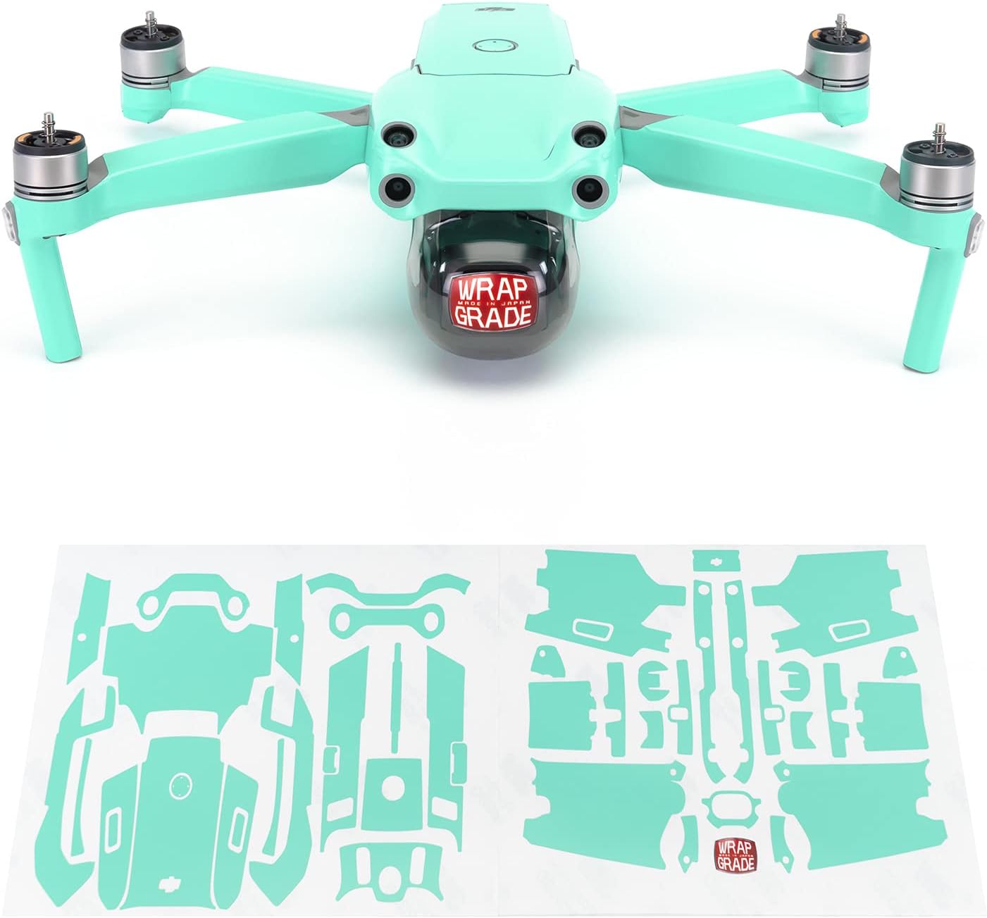 Schutzfolie für DJI Air 2S Drohne, MINT BLUE