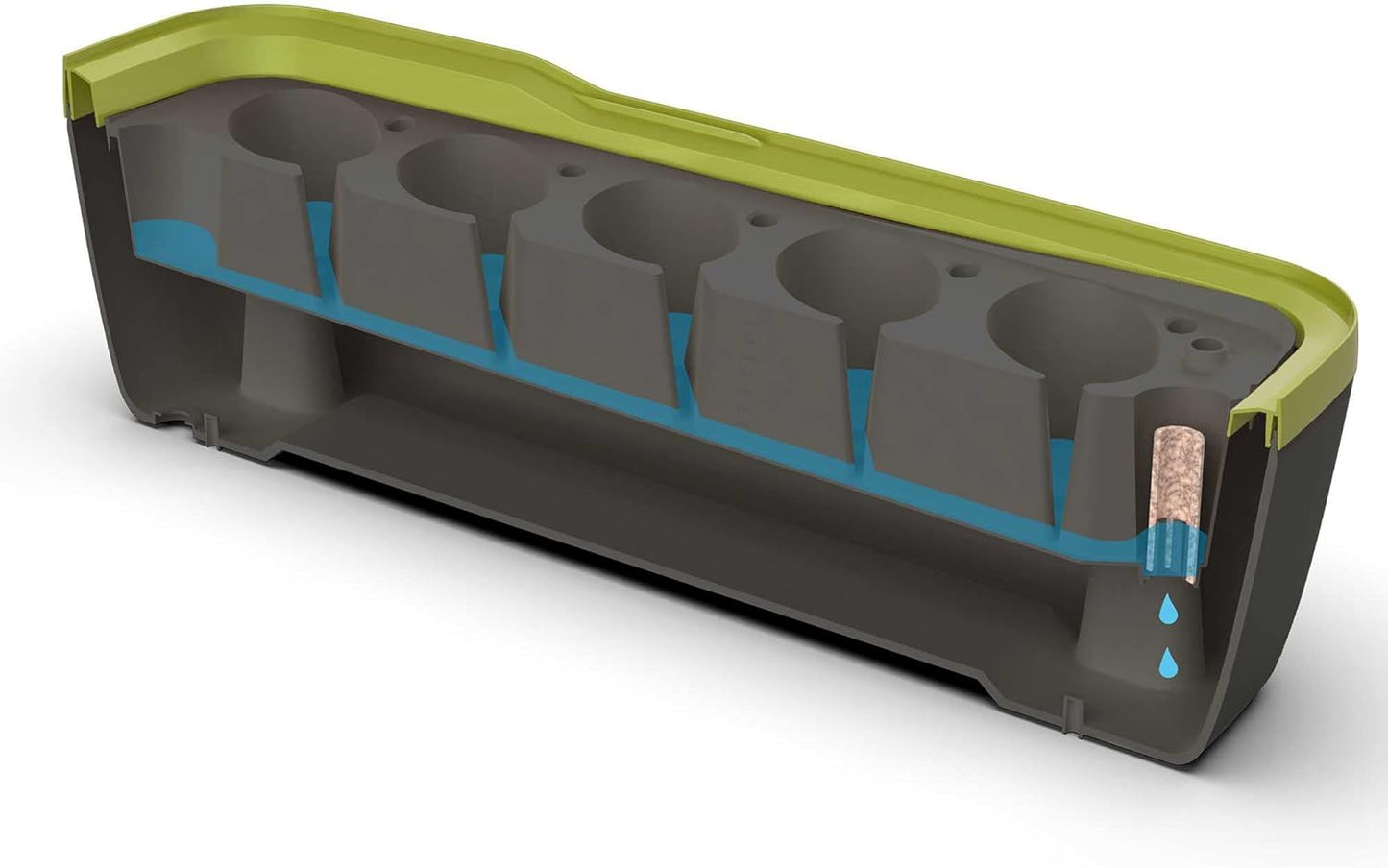 BoQube L Plus Pflanzsystem, Anthrazit-sommergrün, BoQube L Plus