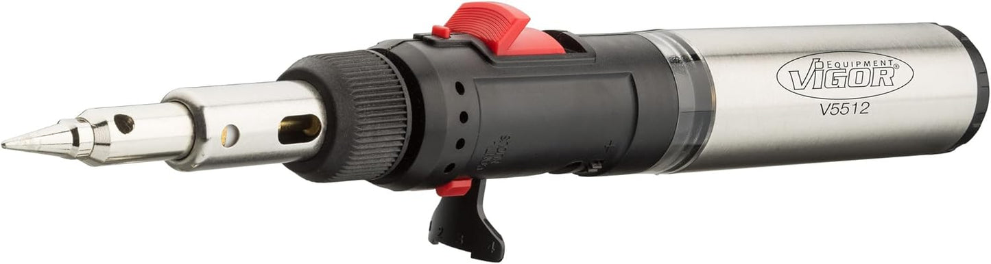 Gas Lötkolben-Satz mit 7 Adaptern (12-teilig)