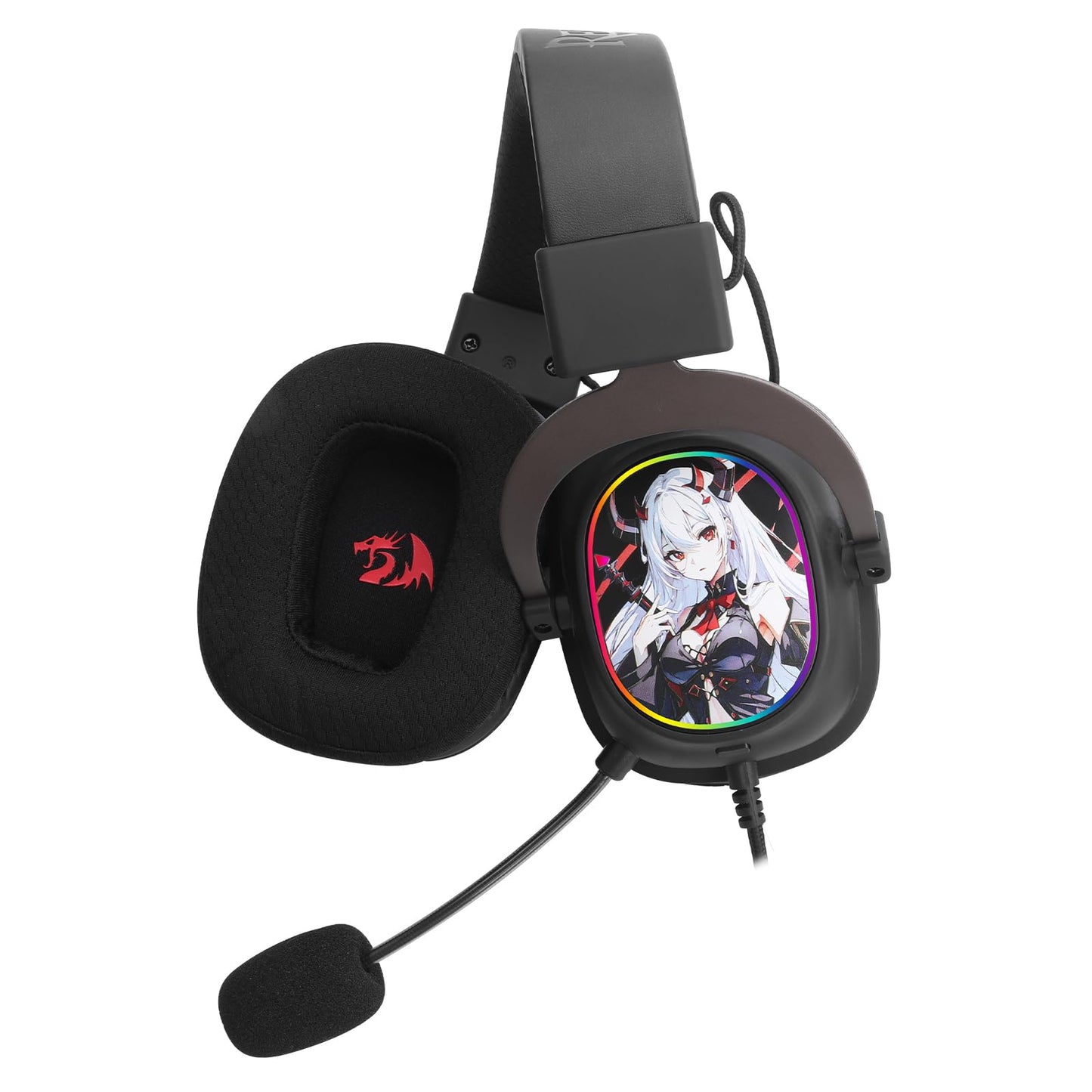 Gaming-Headset, Schwarz (Anime)