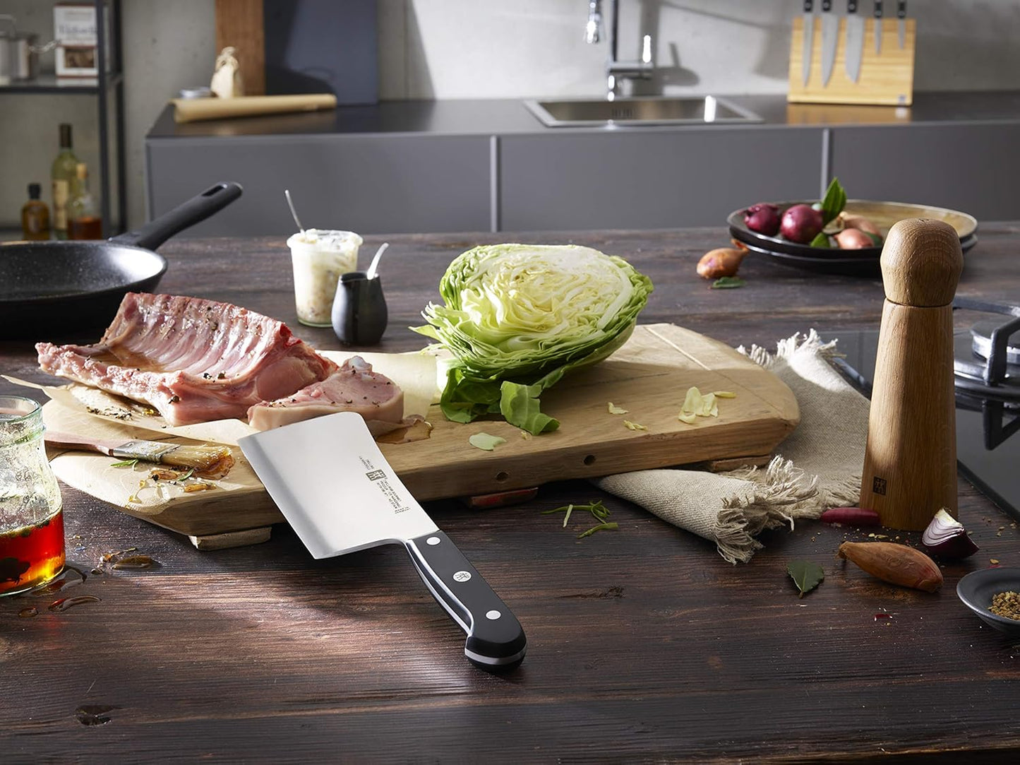 Gourmet chinesisches Kochmesser, Spezialstahl, ergonomisch, ZWILLING Gourmet