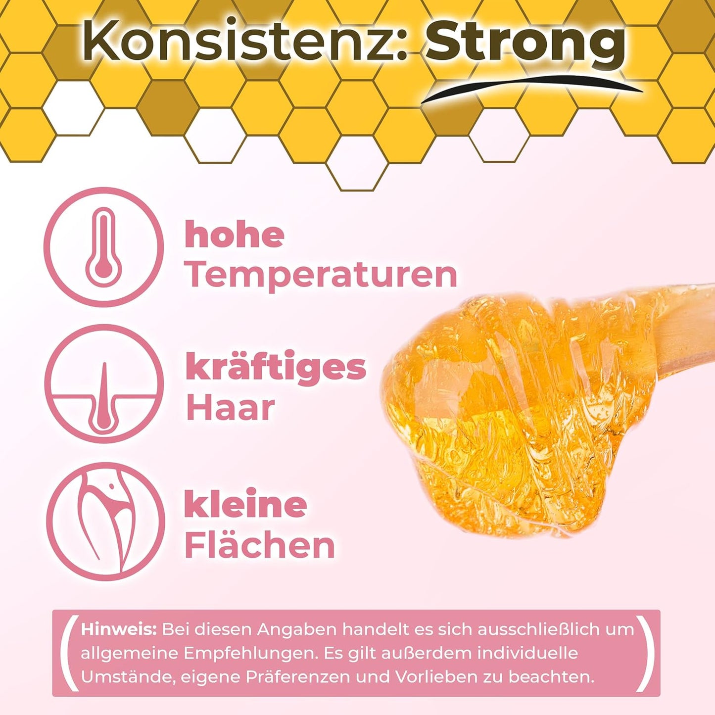 Zuckerpaste Strong mit Spatel, Strong