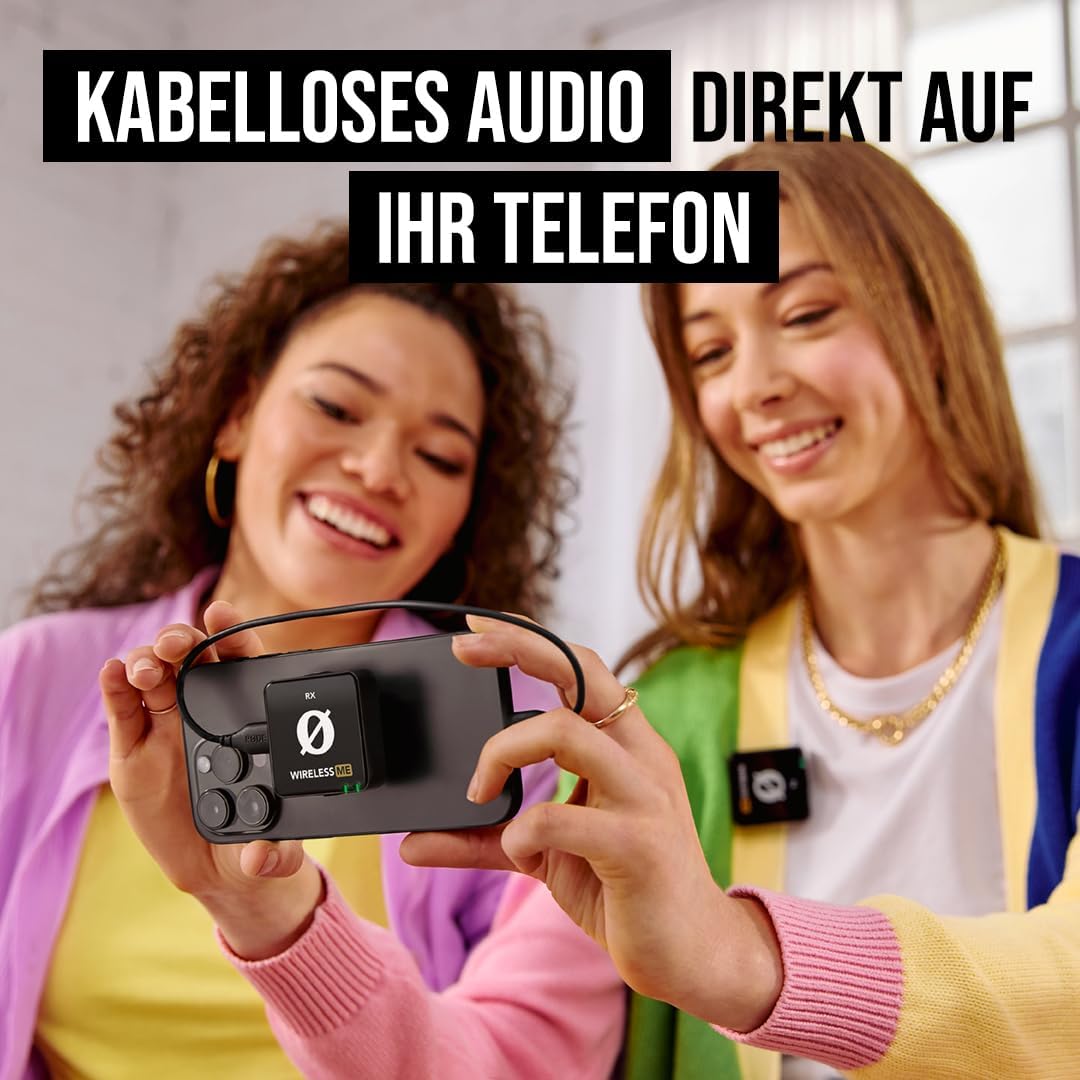 Drahtloses ME TX Mikrofon-System mit GainAssist (100 m), Wireless ME Single schwarz