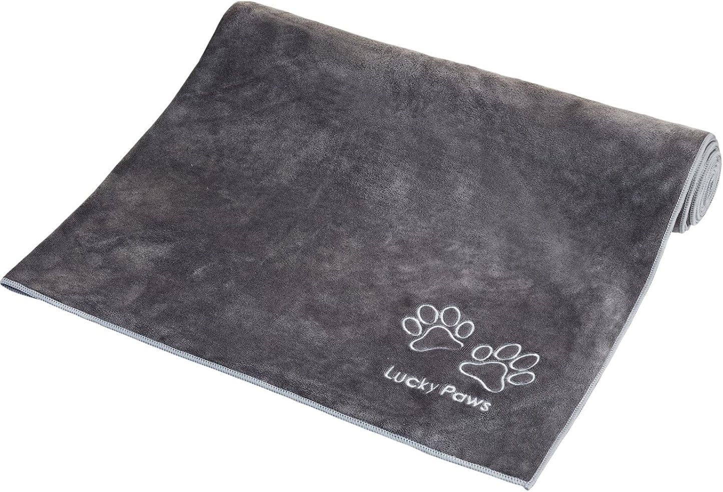 Hundehandtuch, Grau/Silber Pack of 1 Riesengrösse