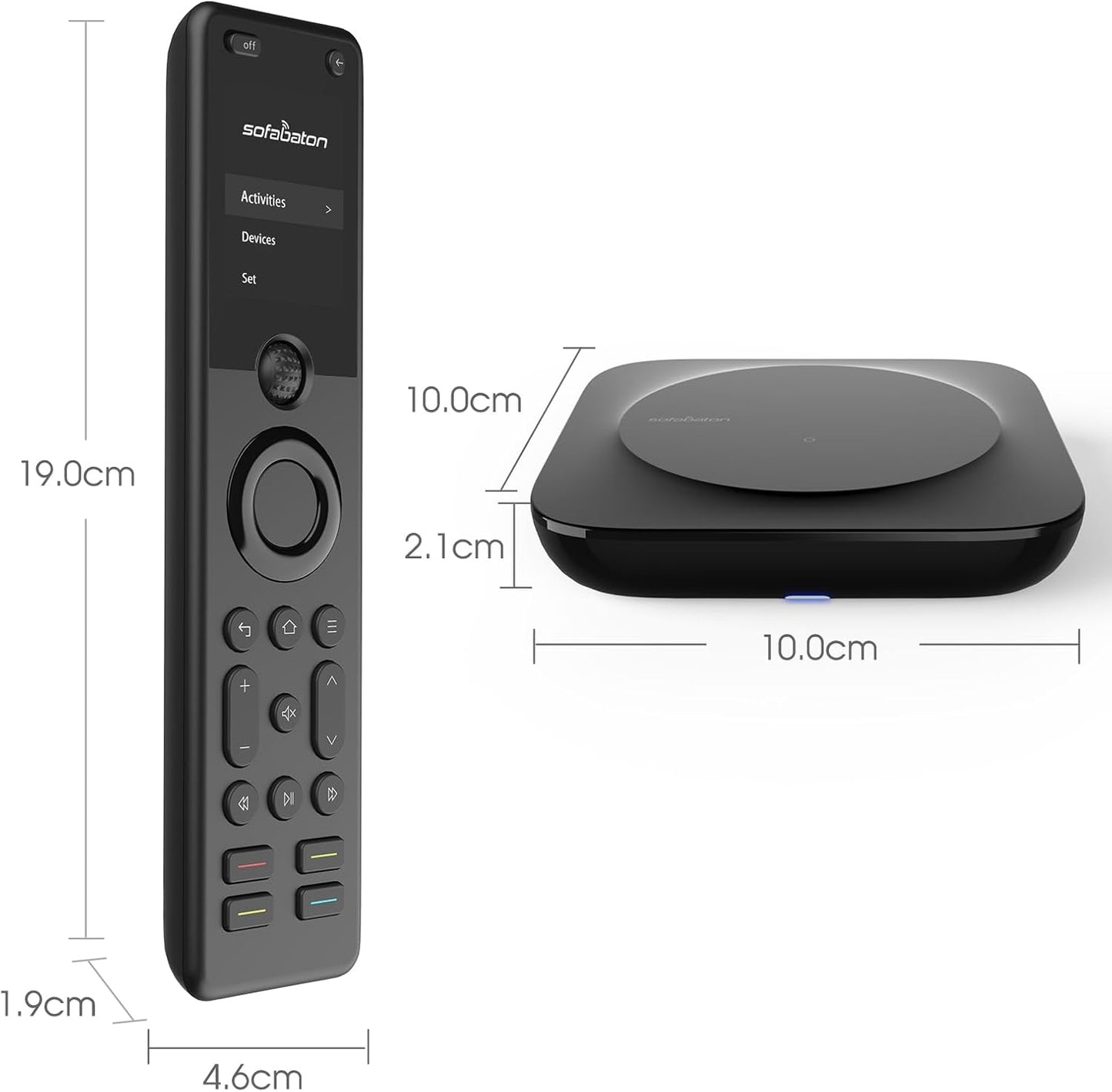 X1S Universal-Fernbedienung mit Hub