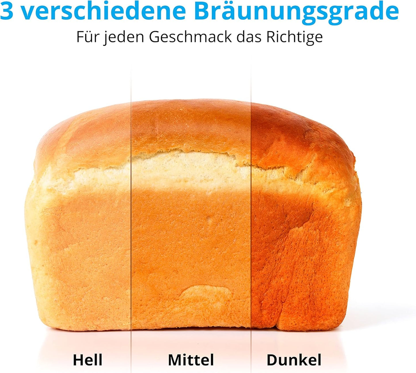 Brotbackautomat MD 11011 (19 Programme, 1000g)
