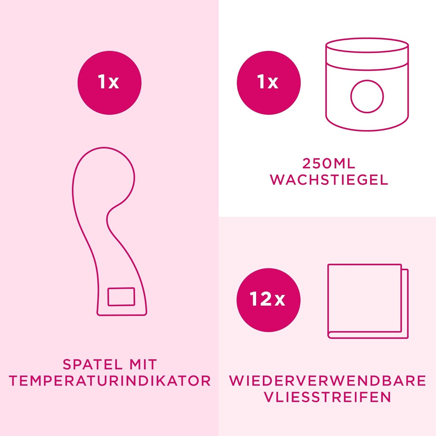 3er Pack Zuckerpaste zur Haarentfernung