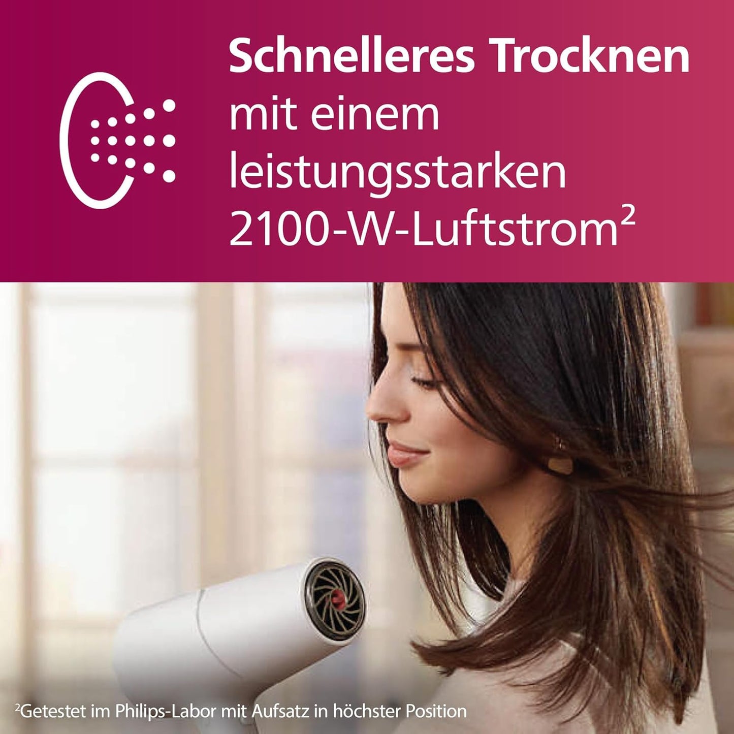 Haartrockner BHD500/20 mit ThermoShield und Ionisierung, BHD500/20 Weiss Metallic