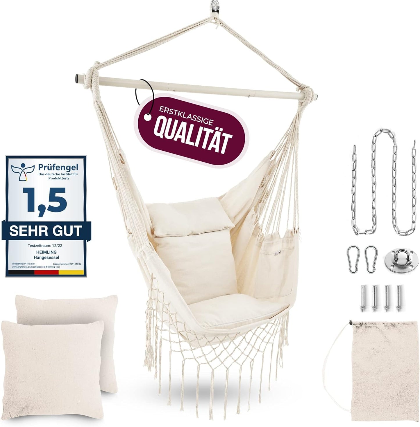 Hängesessel, Beach Beige
