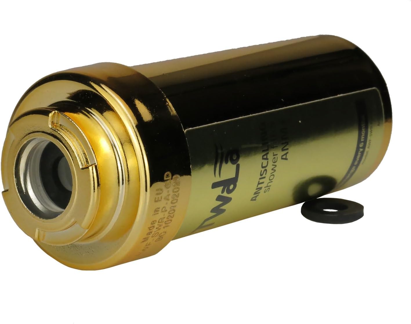 Duschfilter, Gold