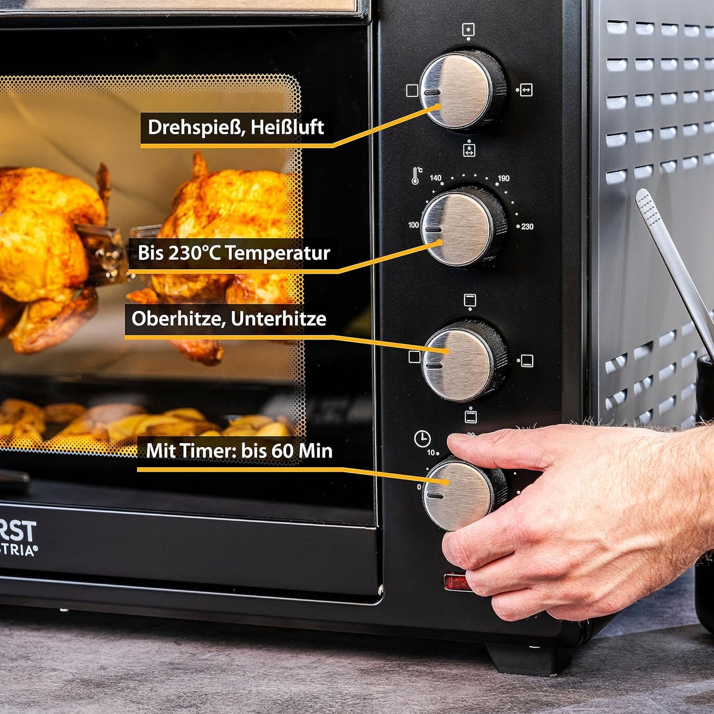 Minibackofen, 45L | analog