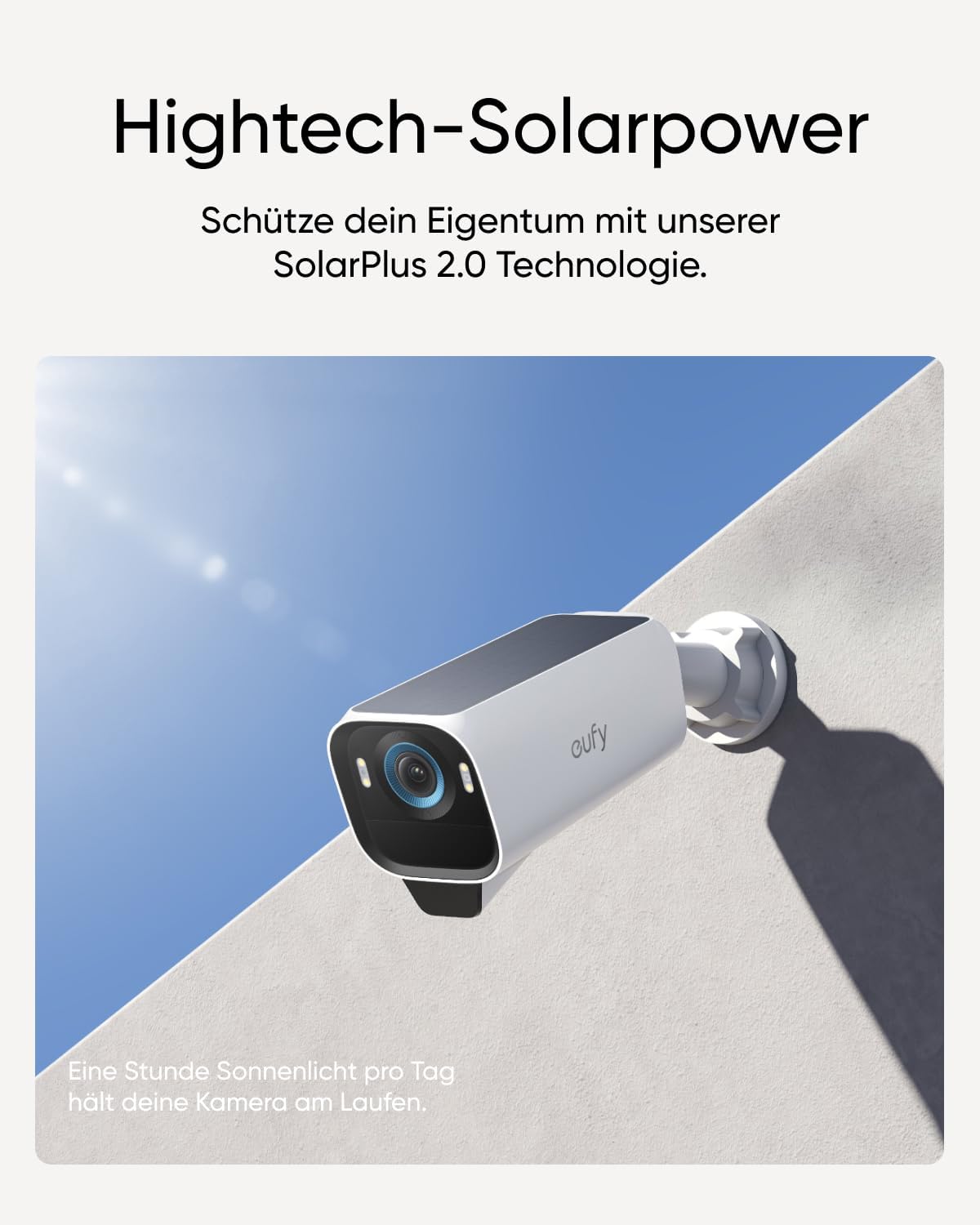 eufyCam S3 Pro - 4er-Set 4K Kabellose Überwachungskamera, 4-Kamera-Set