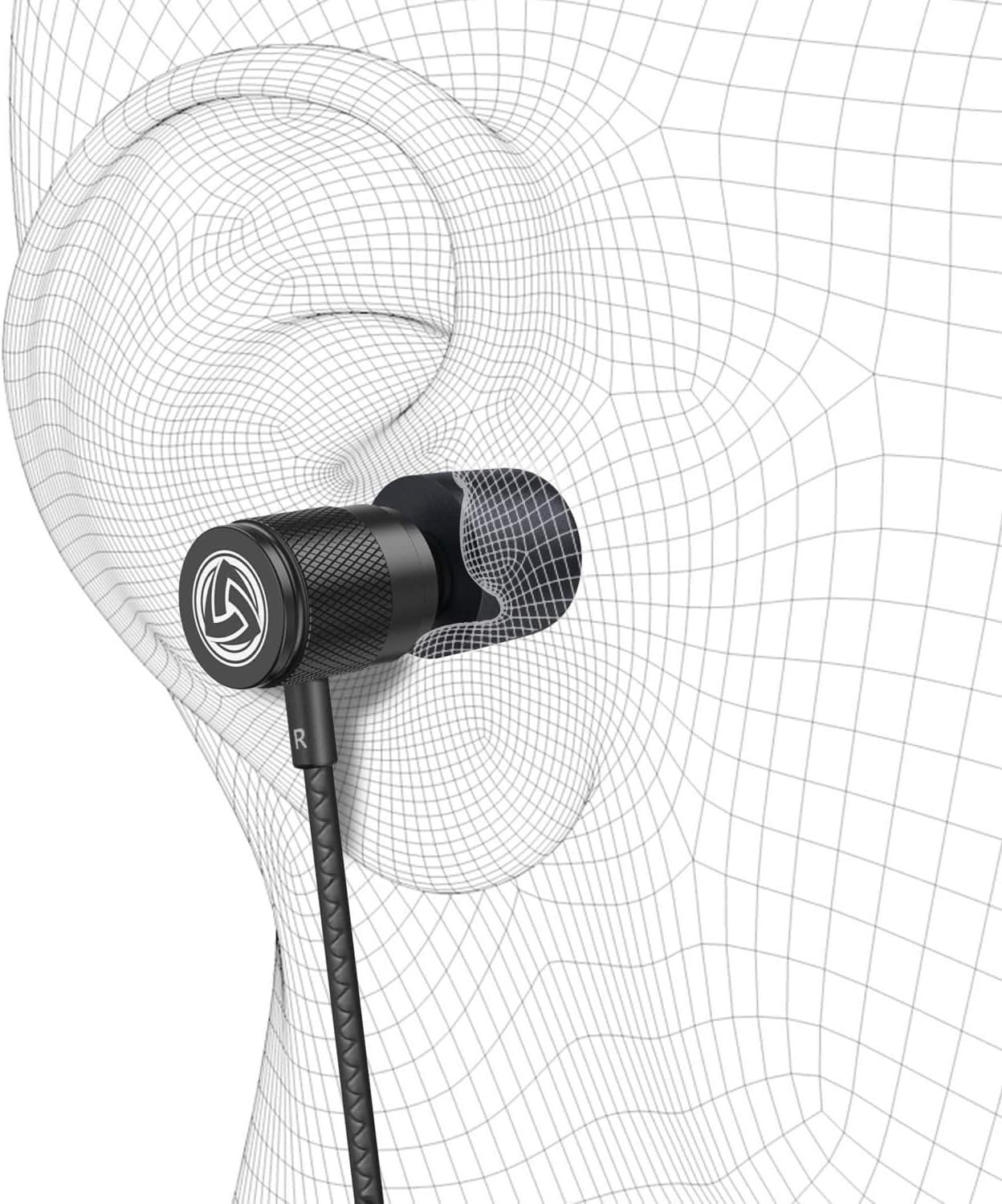 Ultra In-Ear Kopfhörer, 3.5 mm Schwarz