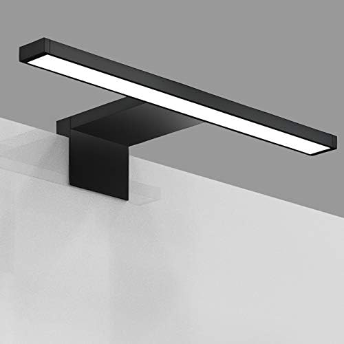 Spiegelleuchte BKL1405, Schwarz|30 cm