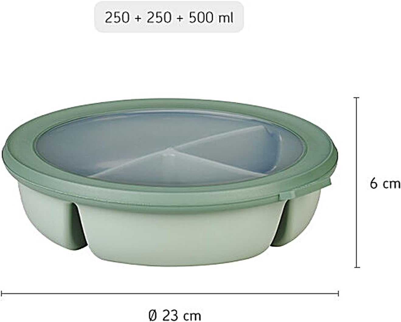 Cirqula Bento-Schüssel Starter-Set, Nordic Sage Starter-Set