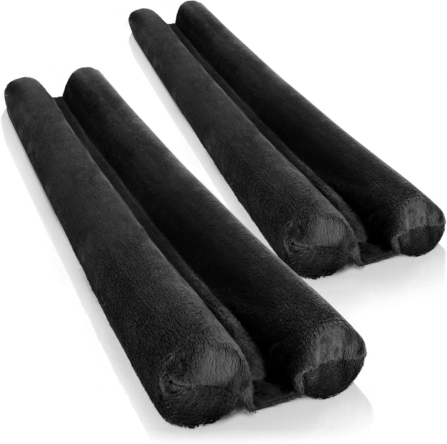 2 Stück Zugluftstopper, 02 Stück - Schwarz