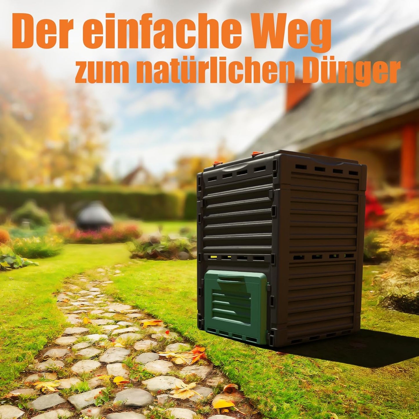Wetterfester Schnellkomposter, 1 Stück