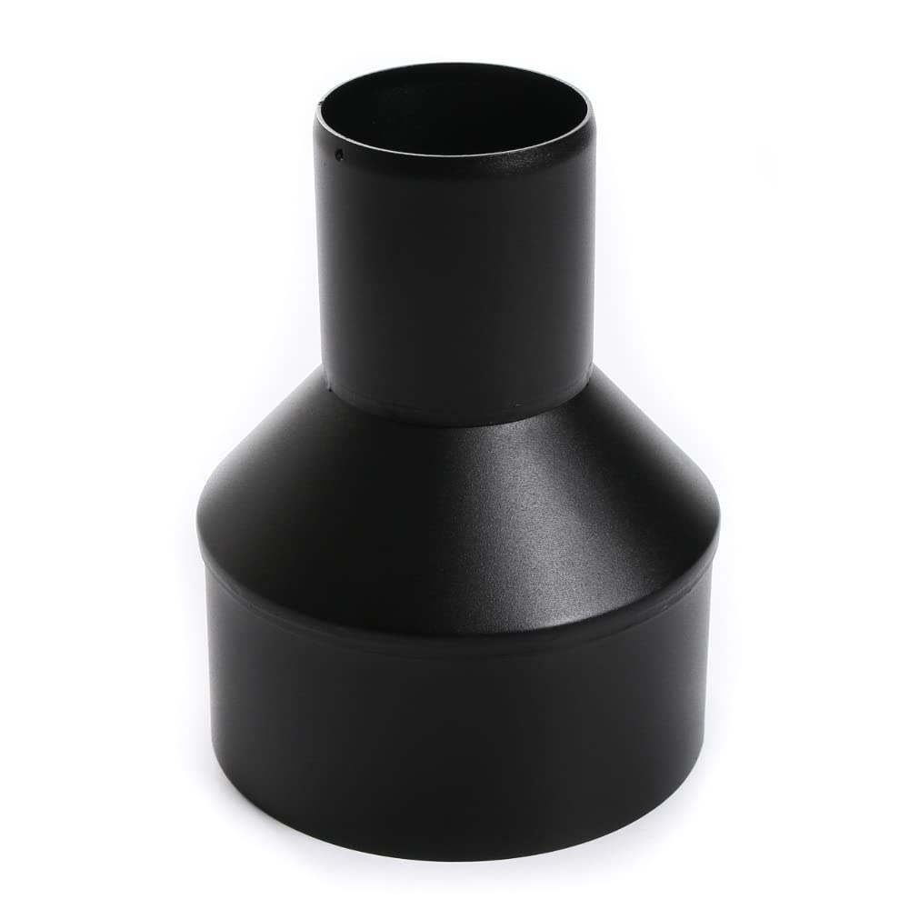 Pelletrohr-Set DN 80mm mit Reduzierung 120/80, Reduzierung 120/80