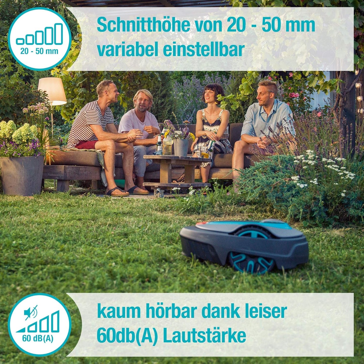 Sileno City 250, Mähroboter (250m2), bis 250 m²