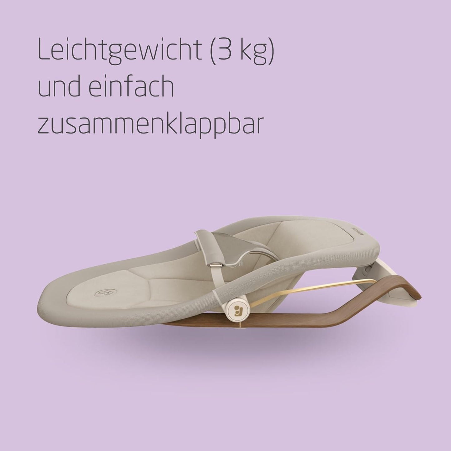 Klappbare Babywippe Dove, Dove Elegance Beige