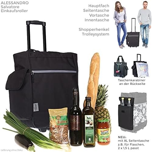 Shoppingtrolley XL, 12895 Black Uni