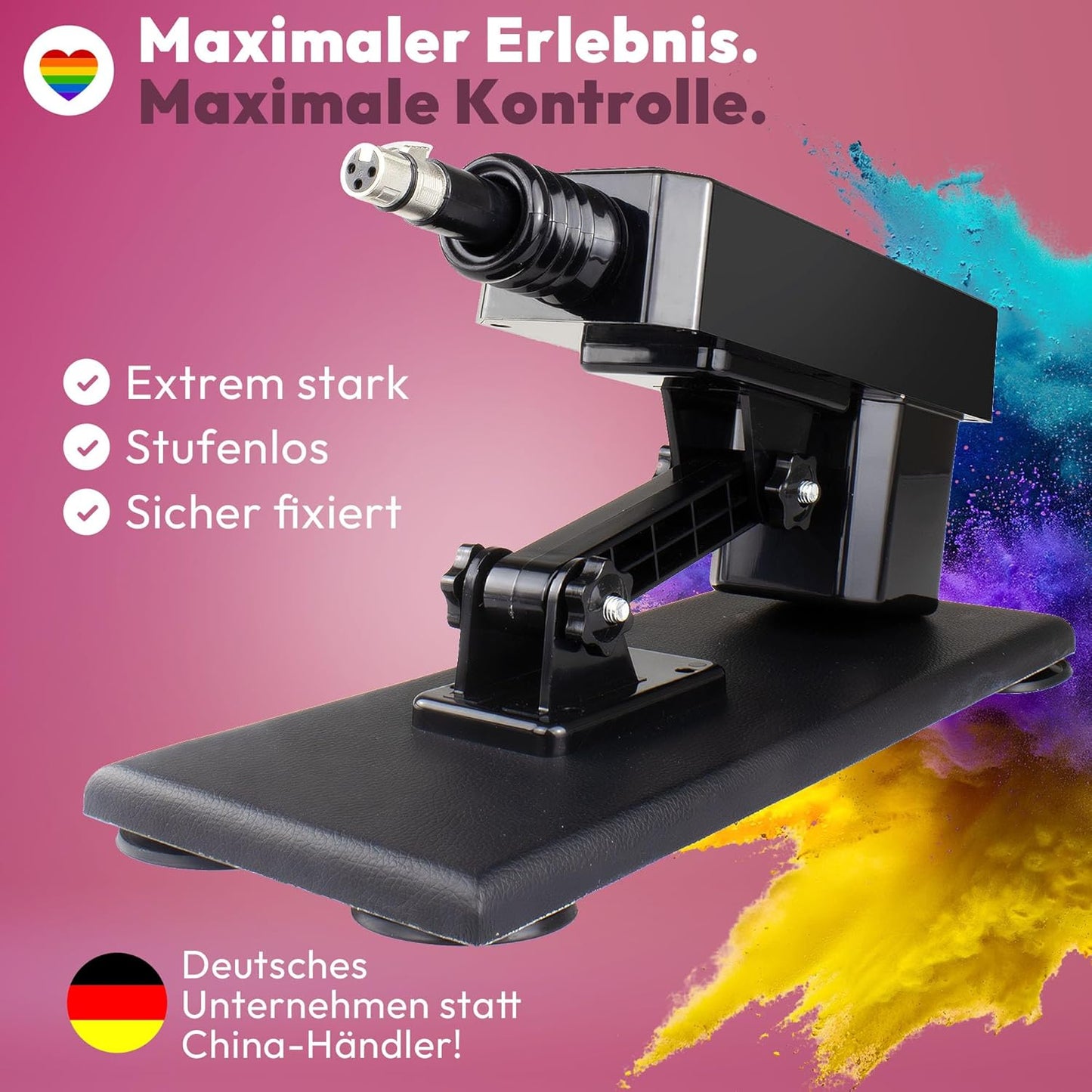 Sexmaschine mit KI-App & Dildo Set