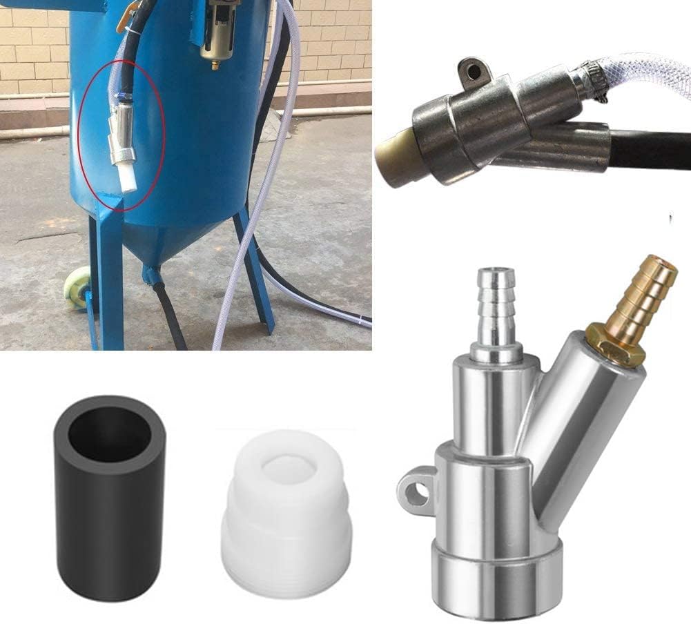 Luft-Sandstrahlpistole mit 8 mm Borkarbid-Düse