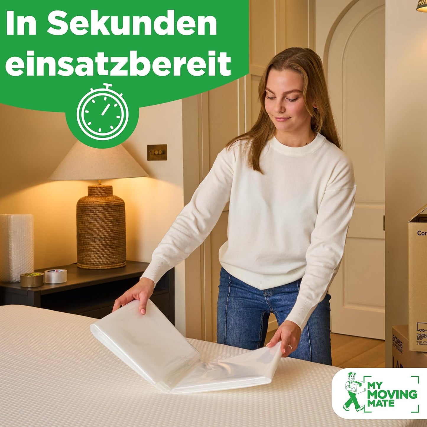 Matratzenhülle für Umzug und Lagerung, 160 x 200 cm, 160 x 200 cm