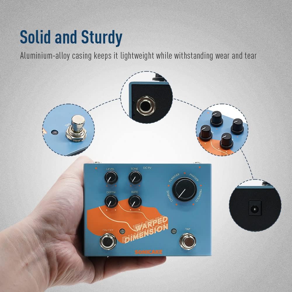 Modulations-Gitarreneffektpedal - Digital Warped Dimension, Dimension Modulation