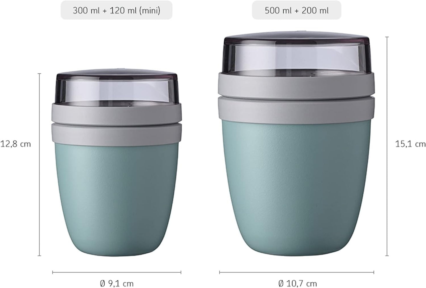 Ellipse Duo Pack, 08. Nordic Pink / Lunchpot Duo Pack