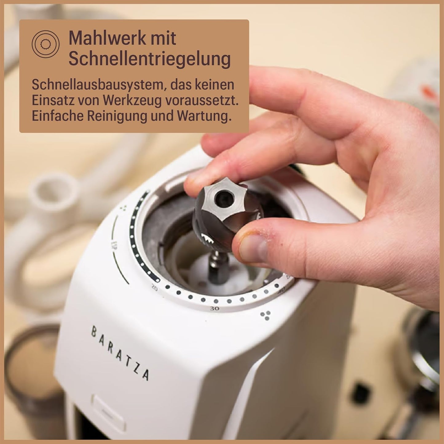 Automatische Mühle Encore ESP, Schwarz
