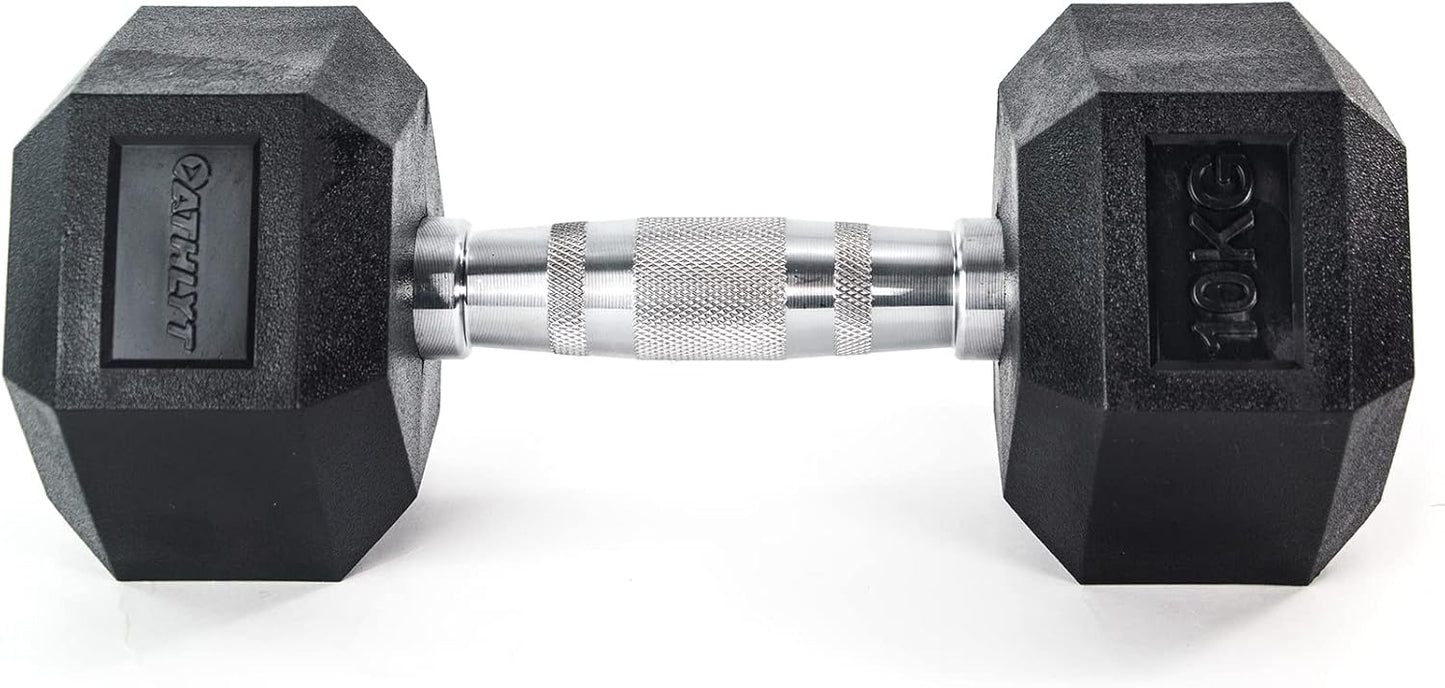 Hex Hantel mit 10 kg Gewicht, 10 Kilogramm