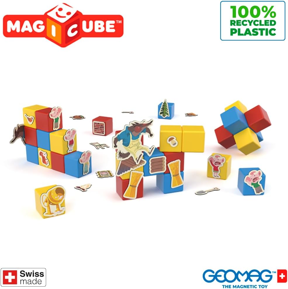 Magicube Story Building: Drei kleine Schweinchen