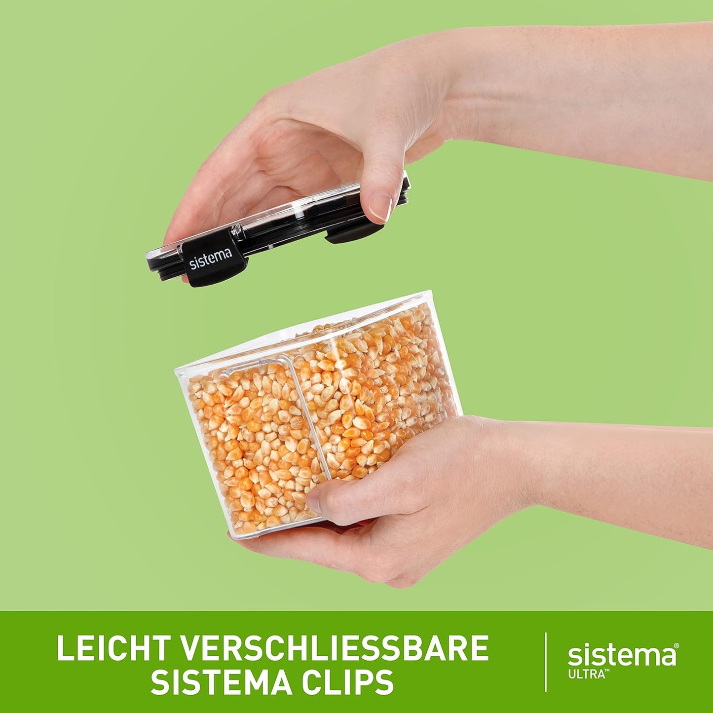 Ultra Frischhaltedosen-Set, 3-teilig, luftdicht, 3 containers