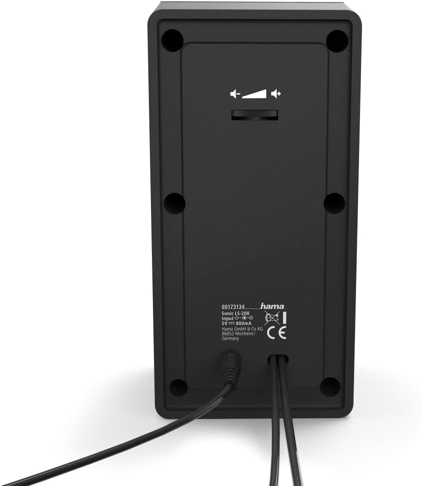 PC Lautsprecher Sonic LS-208, Schwarz Sonic LS-208