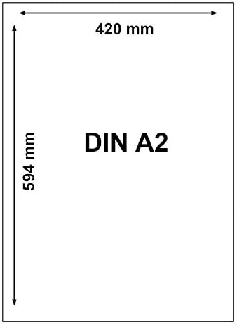 25 Blatt DIN A2 Druckpapier