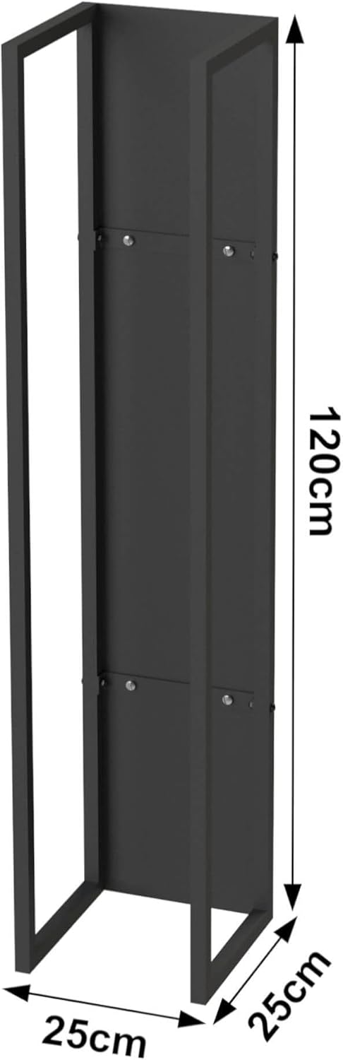Kaminholzregal, Höhe 120 cm
