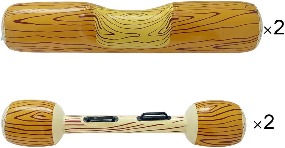 Aufblasbare Schwimm-Ring-Spielzeuge, 2 Stück, 55 "* 13,8" , 45 "* 8"