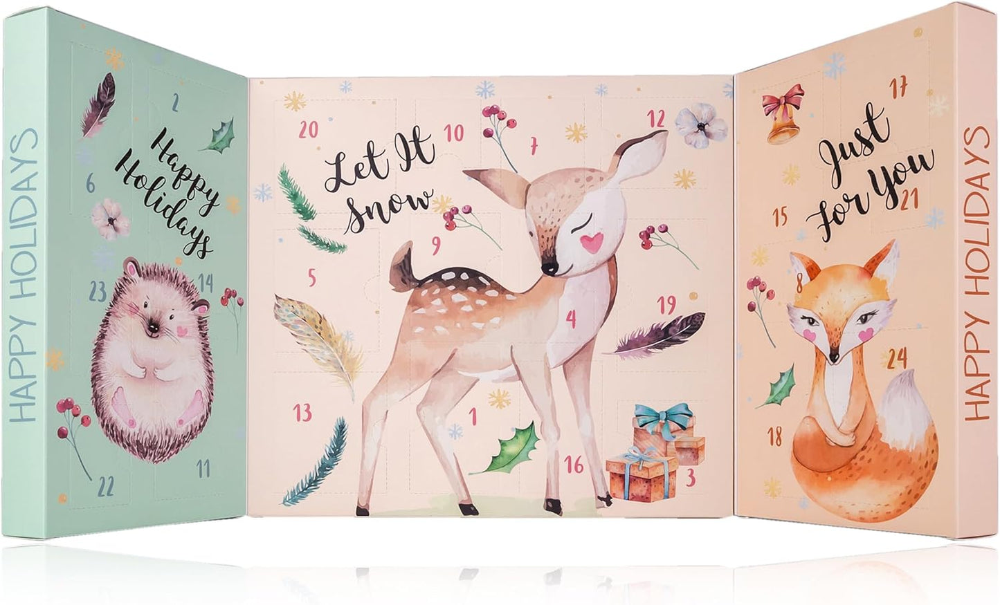 Schneemann & Fuchs Beauty-Adventskalender für Kinder, Schneemann & Fuchs