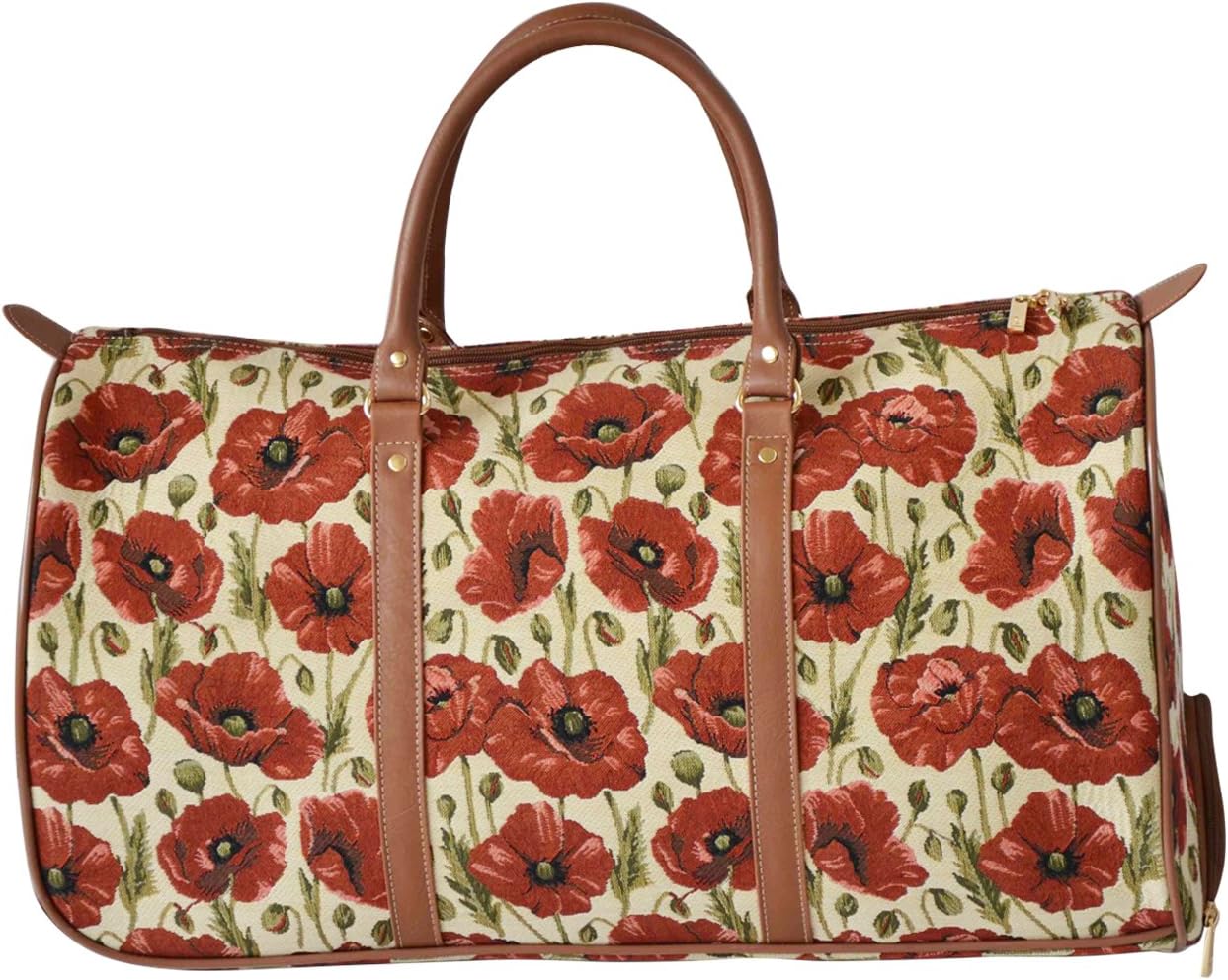 Reisetasche mit Teleskoparm, Mohn