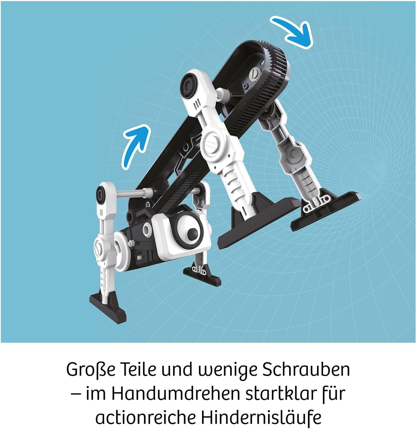 Flip-Monster Roboter Bausatz, Flip Monster mehrsprachige Anleitung
