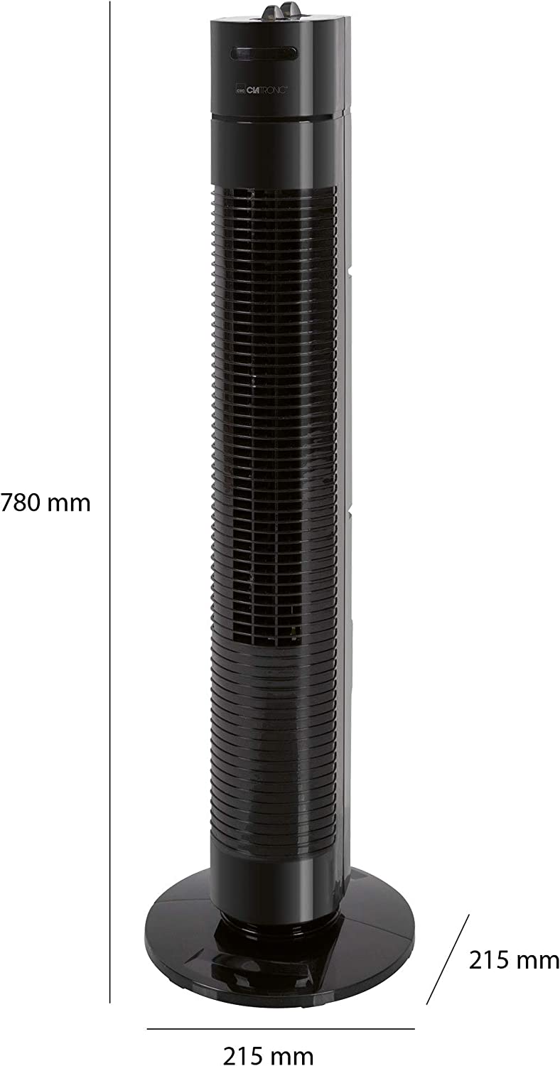 TVL 3770, Ventilator, Turmventilator TVL 3770 schwarz