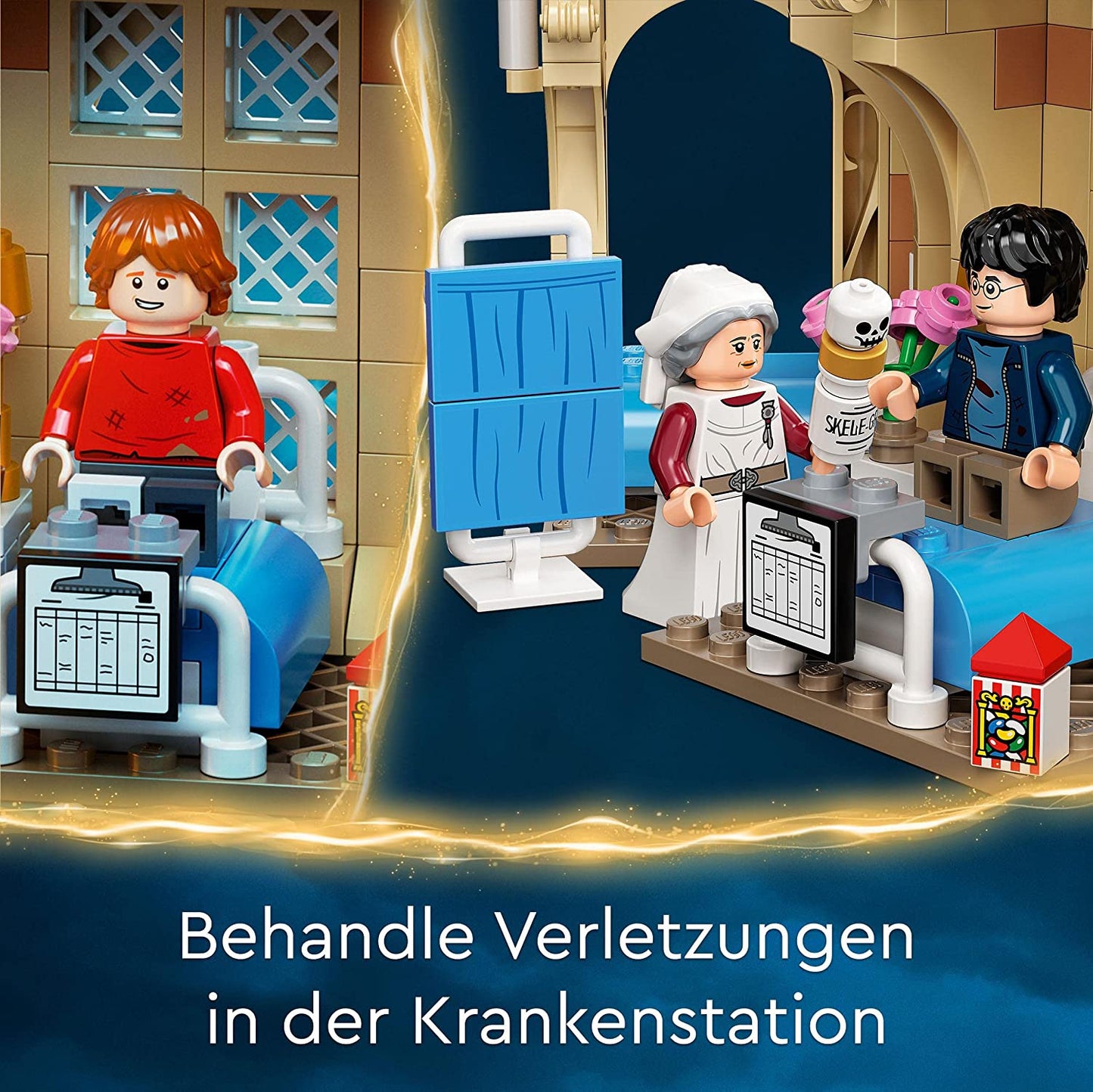 76398 Harry Potter Hogwarts Krankenflügel, Konstruktionsspielzeug