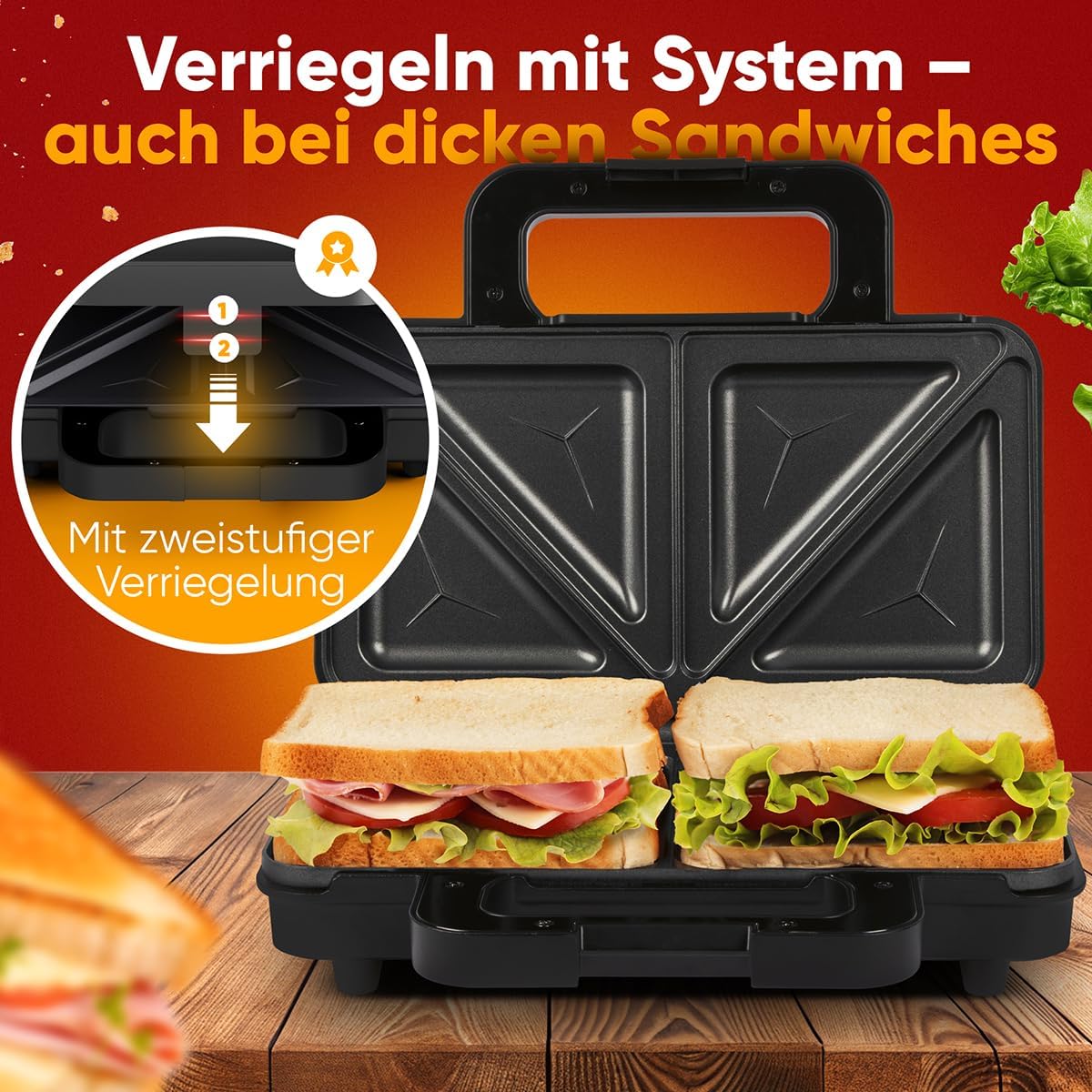 Sandwichmaker PC-ST 1315