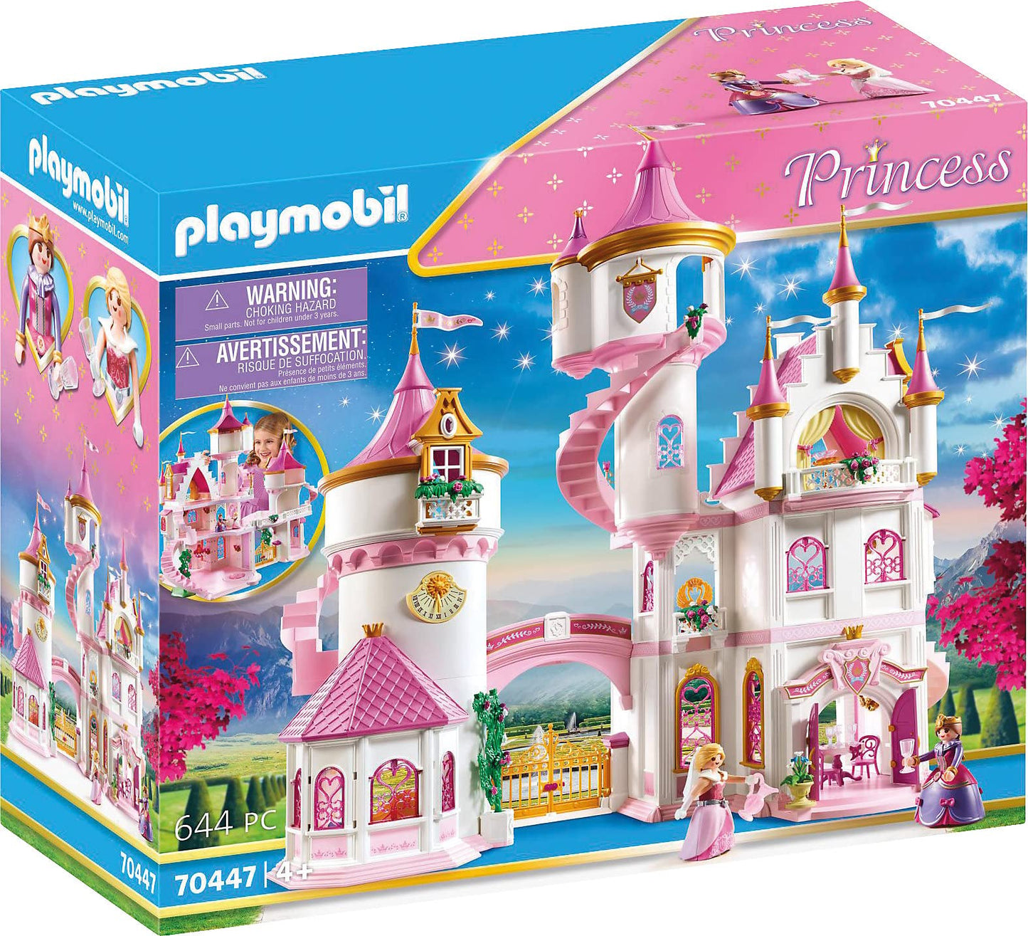 70447 Princess Grosses Prinzessinnenschloss, Konstruktionsspielzeug, Grosses Schloss der Prinzessinnen