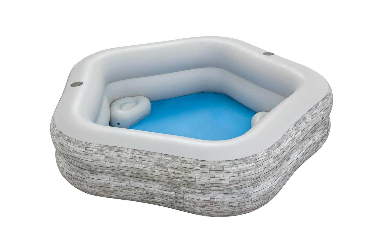 Family Lounge, Truprint Steinwand-optik
