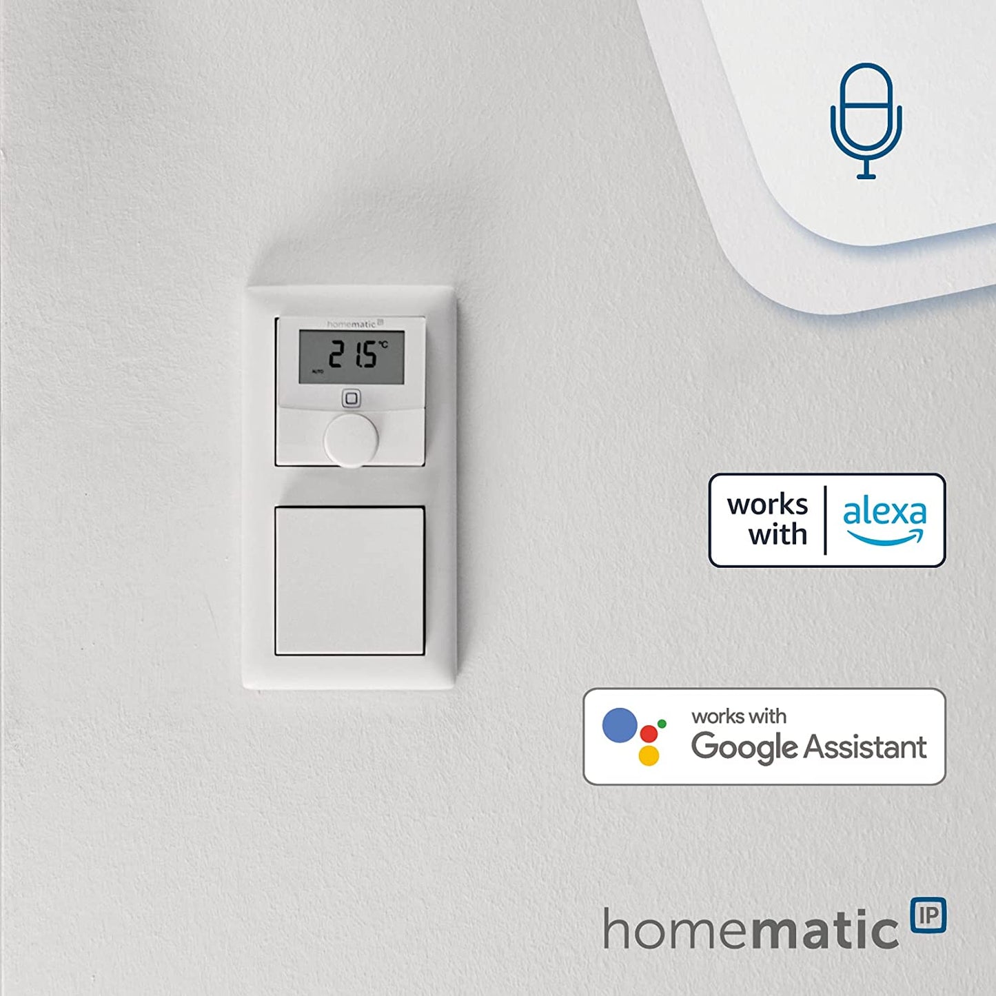 Smart Home Wandthermostat mit Schaltausgang (HmIP-BWTH), Standard für 230V Stellantriebe