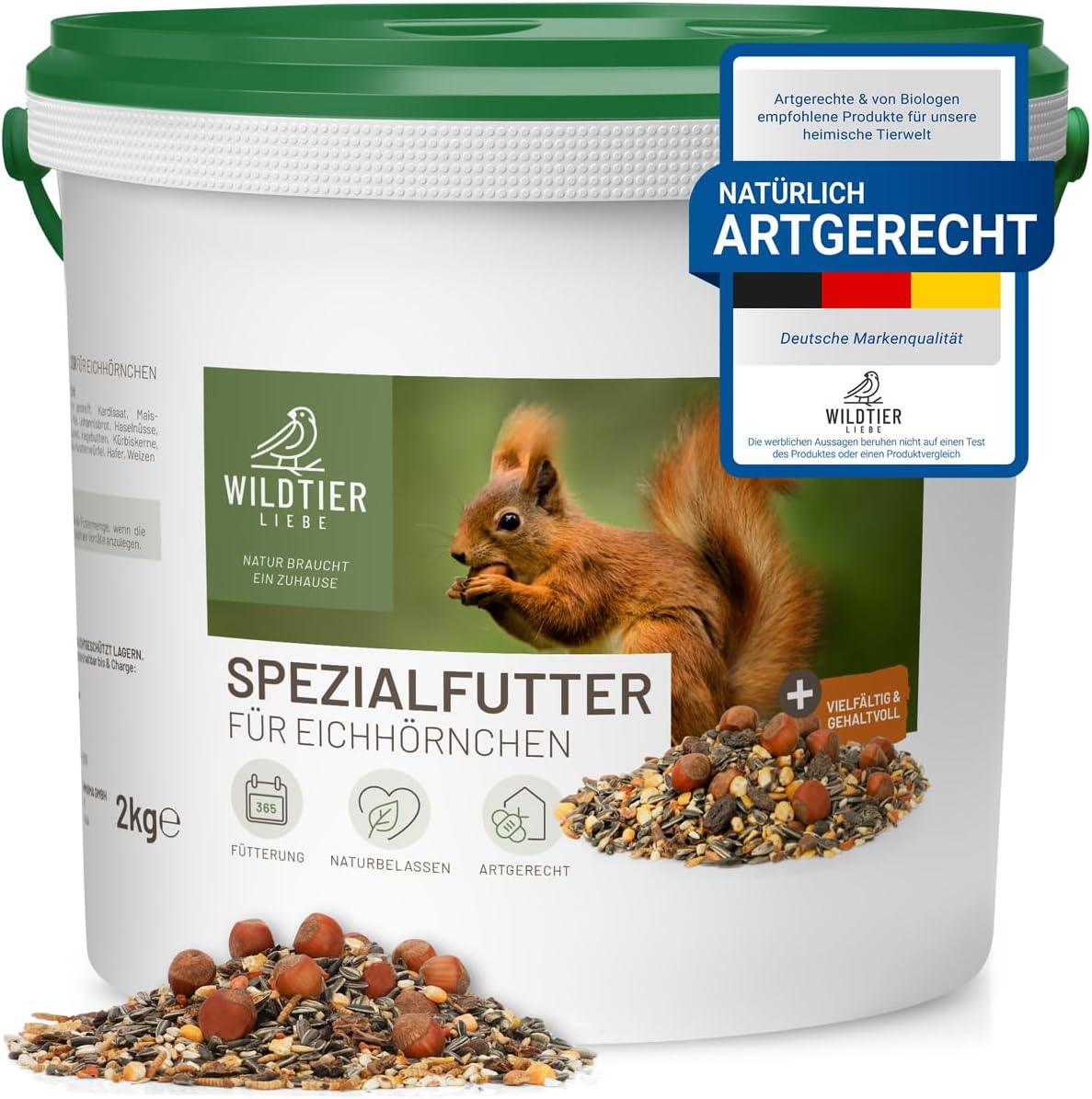 Eichhörnchenfutter