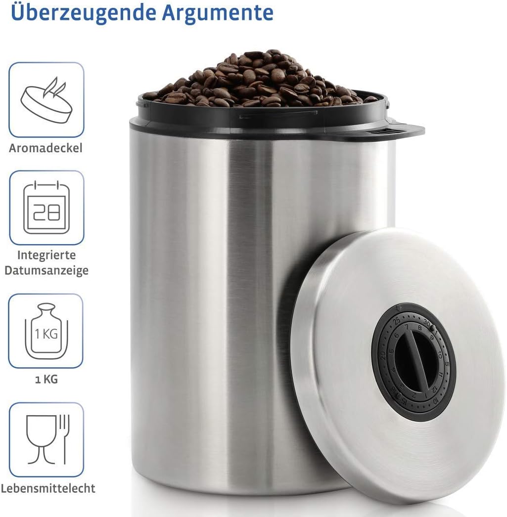 Kaffeedose, Ohne Schaufel Single