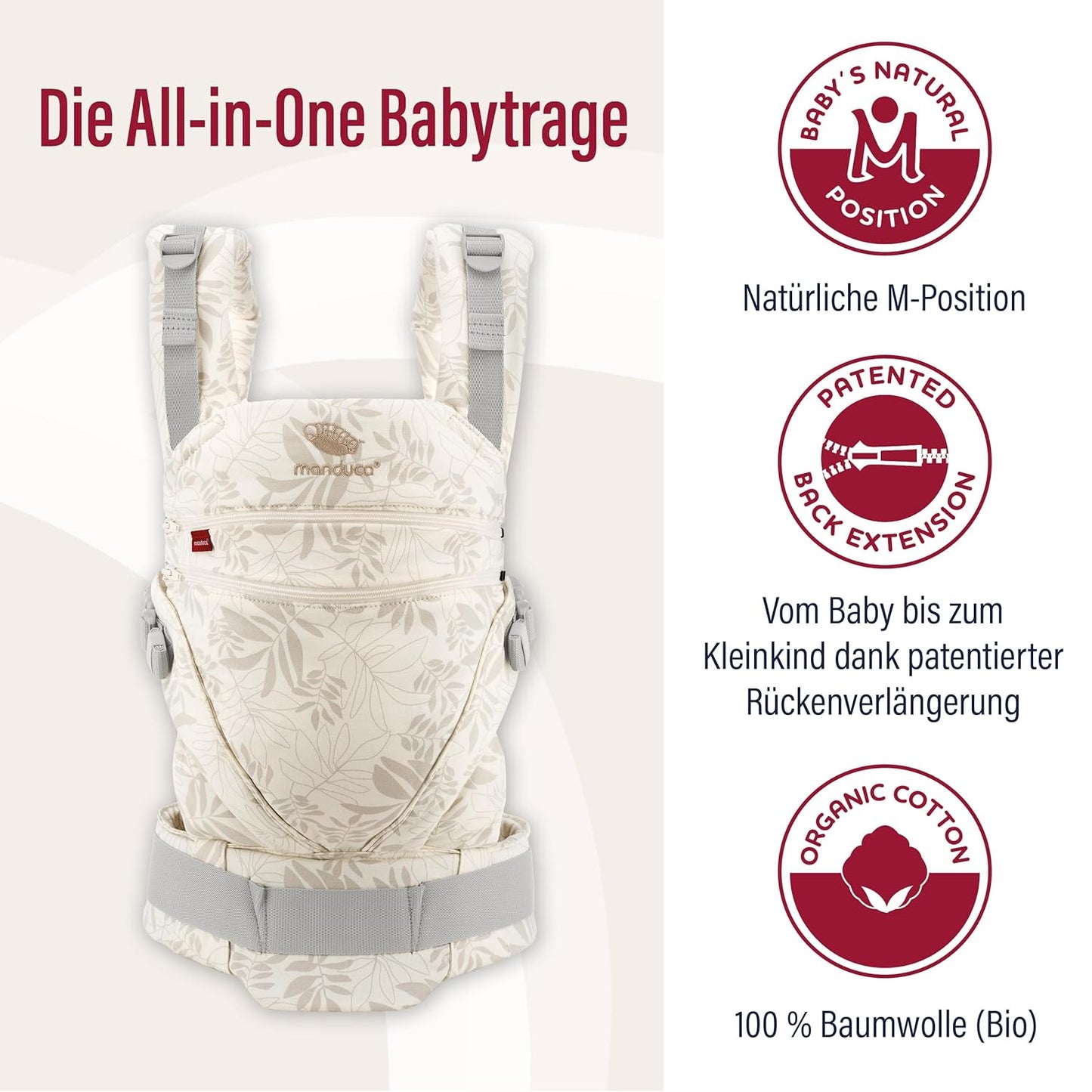 Babytrage XT, Botanic Vanilla